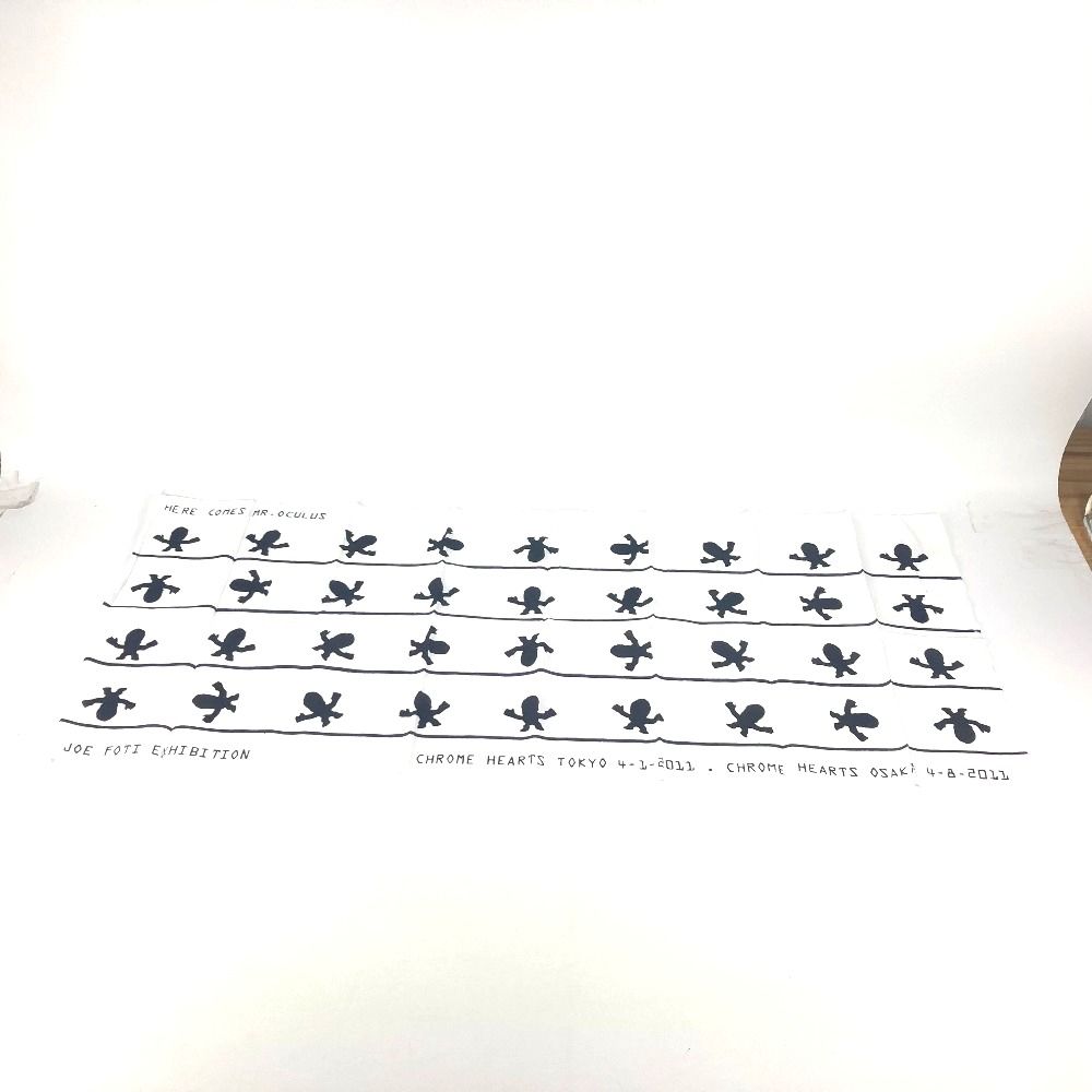 クロムハーツ手ぬぐい JOE FOTI EXHIBITION クロムハーツ手ぬぐい JOE FOTI EXHIBITION