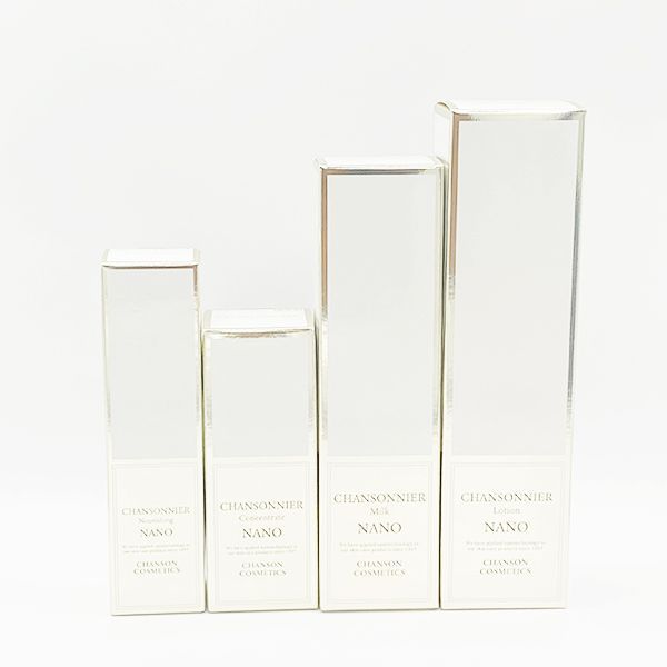 リニューアル シャンソン シャンソニエ NANO 4点セット ローション ミルク コンセントレ ナリシング 化粧水 乳液 美容液 クリーム