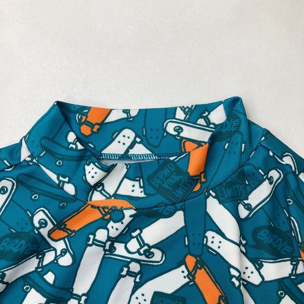 サイズ：5 JACK BUNNY ジャックバニー モックネック半袖Tシャツ