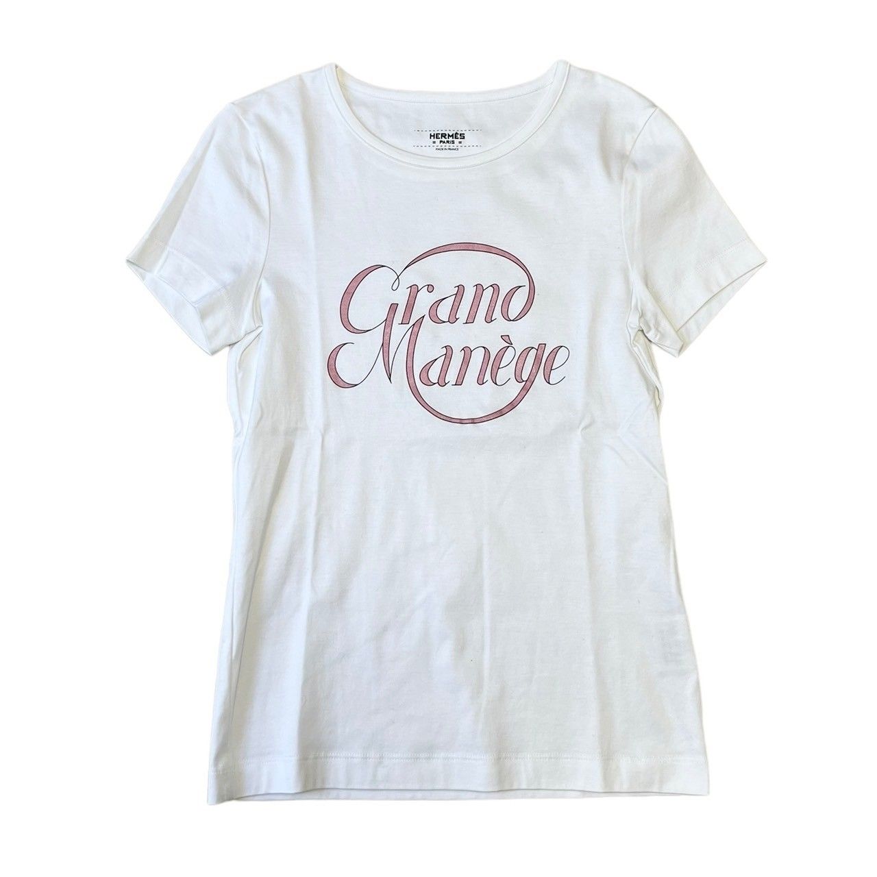 HERMES エルメス GRAND MANEGE INTERLOCK グランマネージュ プリントT  
