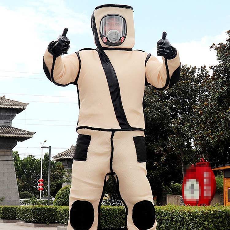 蜂防護服 蜂武者 手袋、長靴付き 冷却ファン付き 蜂防護服 蜂武者 手袋