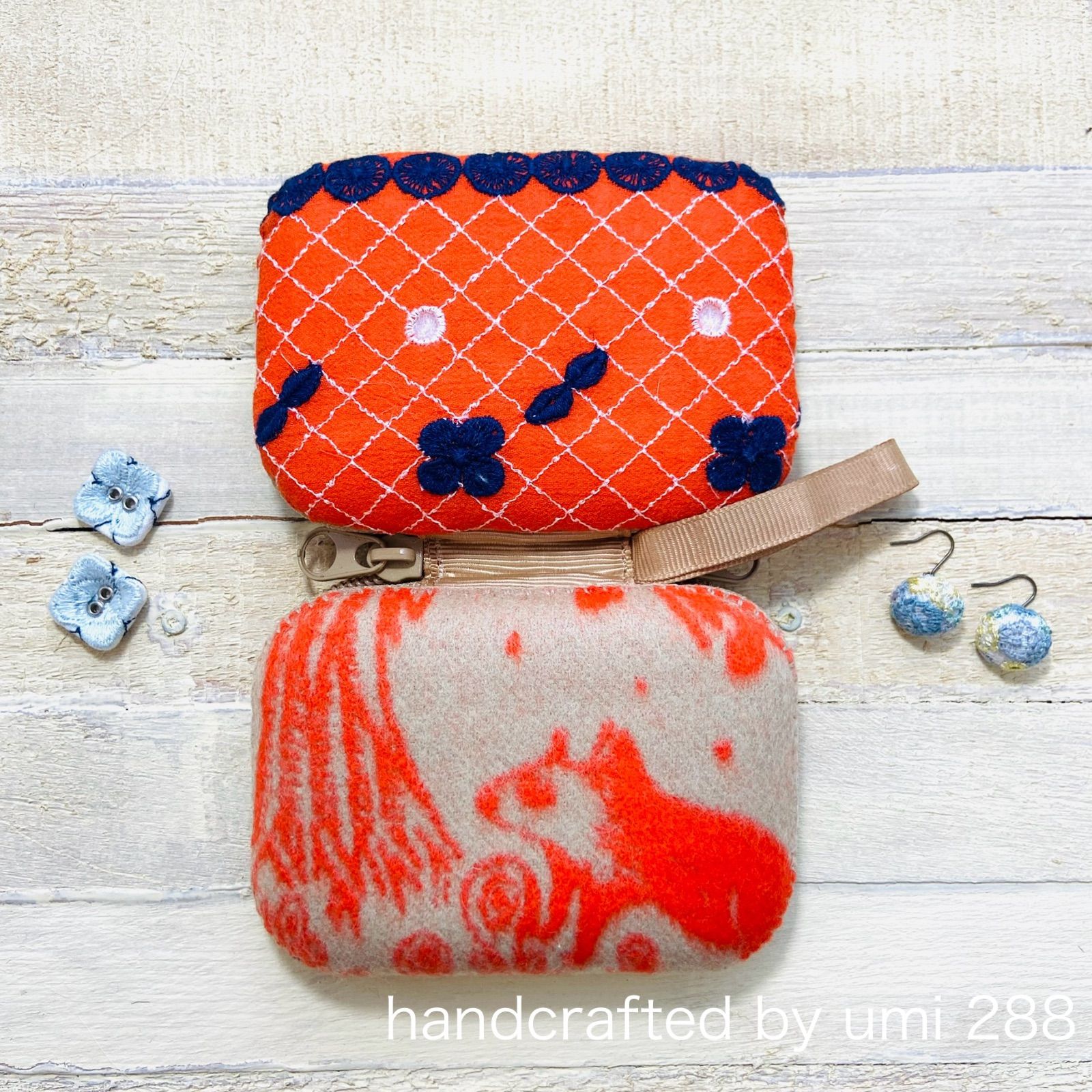ハードケース imagine flower candy 赤 ハンドメイド ミナ ハードケース imagine flower candy 赤 ハンドメイド ミナ