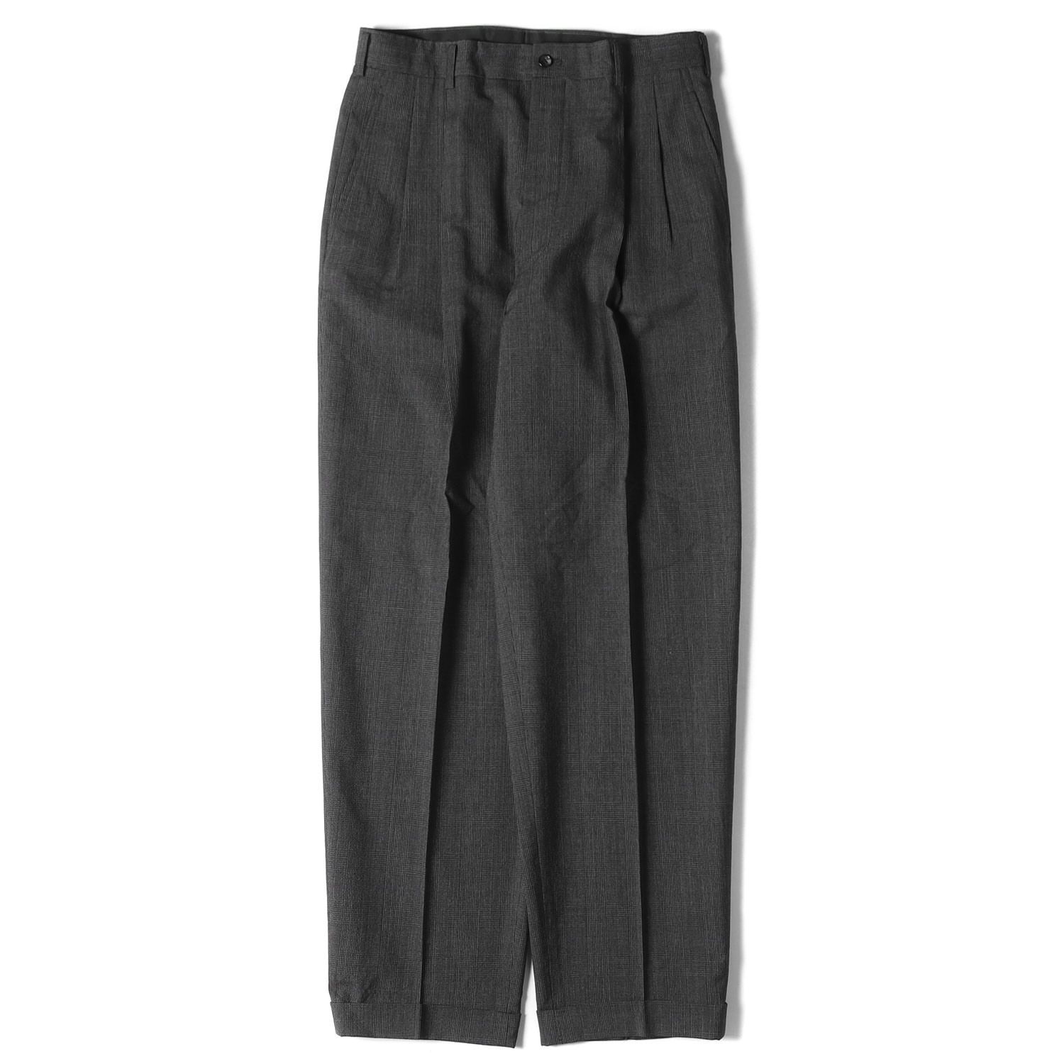 90s COMME des GARCONS チェック バギーパンツ 田中オム COMME des