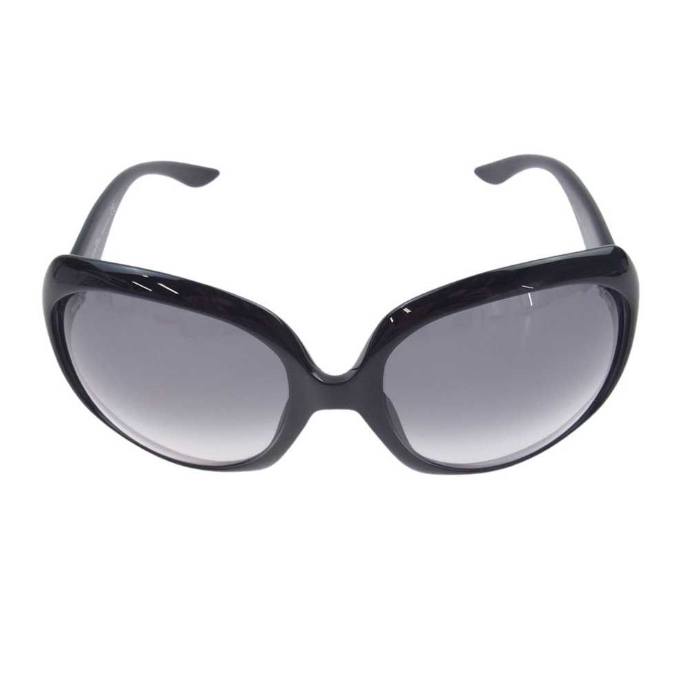 Dior ディオール サングラス Glossy1 584/LF スクエア サングラス アイウェア ブラック系 6220【中古】