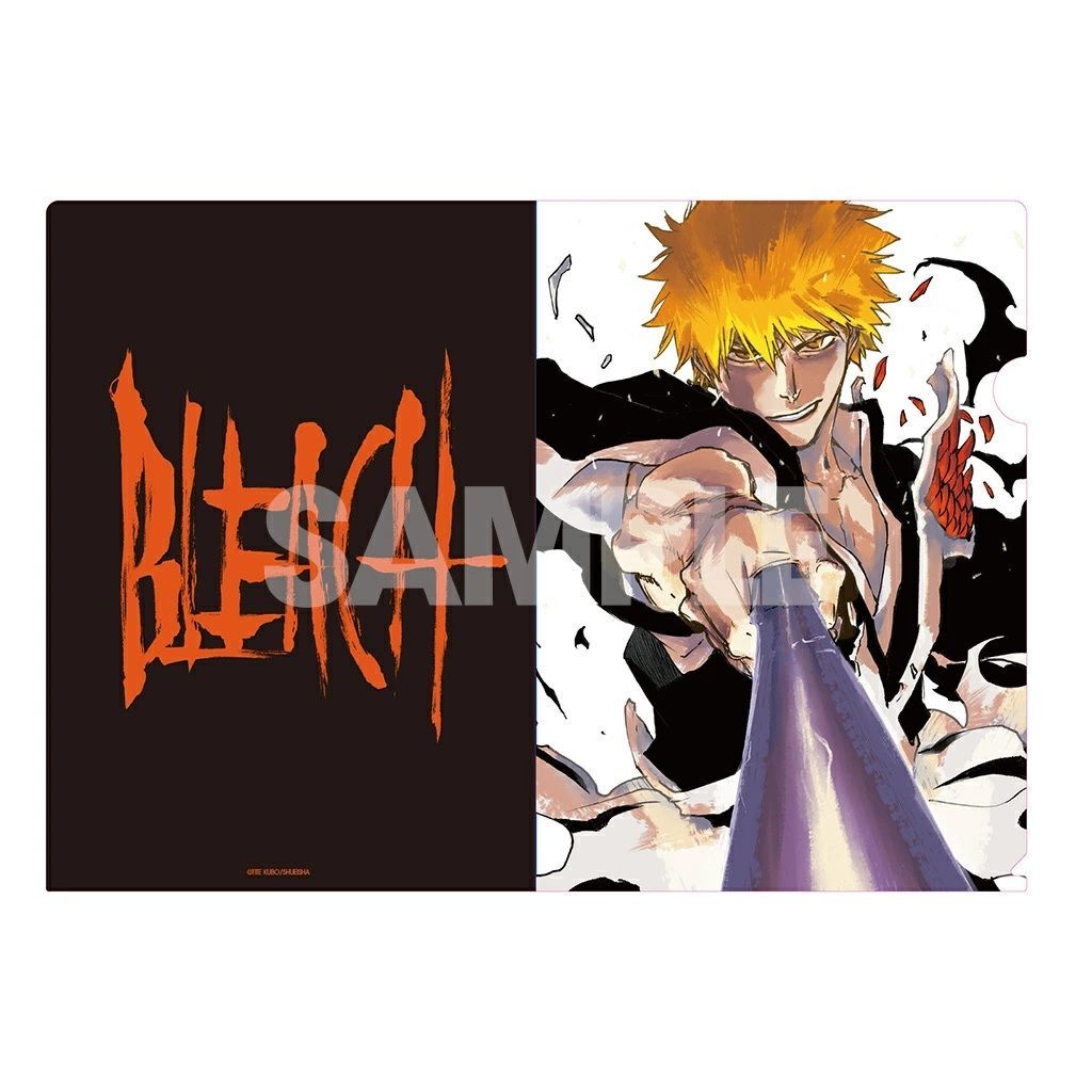 BLEACH原画展 BLEACH EX. クリアファイル 黒崎 一護 BLEACH
