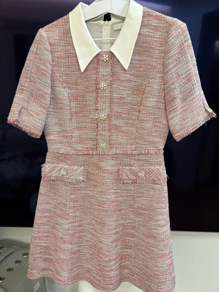 ★JJ JIGOTT★ソリッドバイカラーツイードワンピース★ JJ JIGOTT(ジゴット) バイカラー ツイード ワンピース 新品