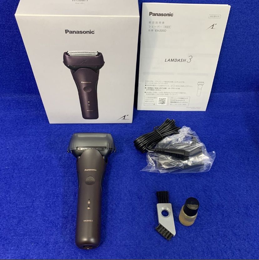 展示 保証☆未使用☆Panasonic パナソニック ES-L320D-T ラムダッシュ
