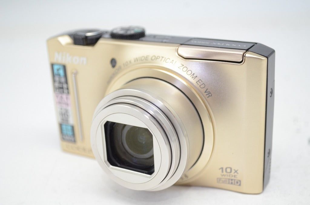 Nikon ニコン COOLPIX S8100 コンパクトデジタルカメラ ゴールド 250903d