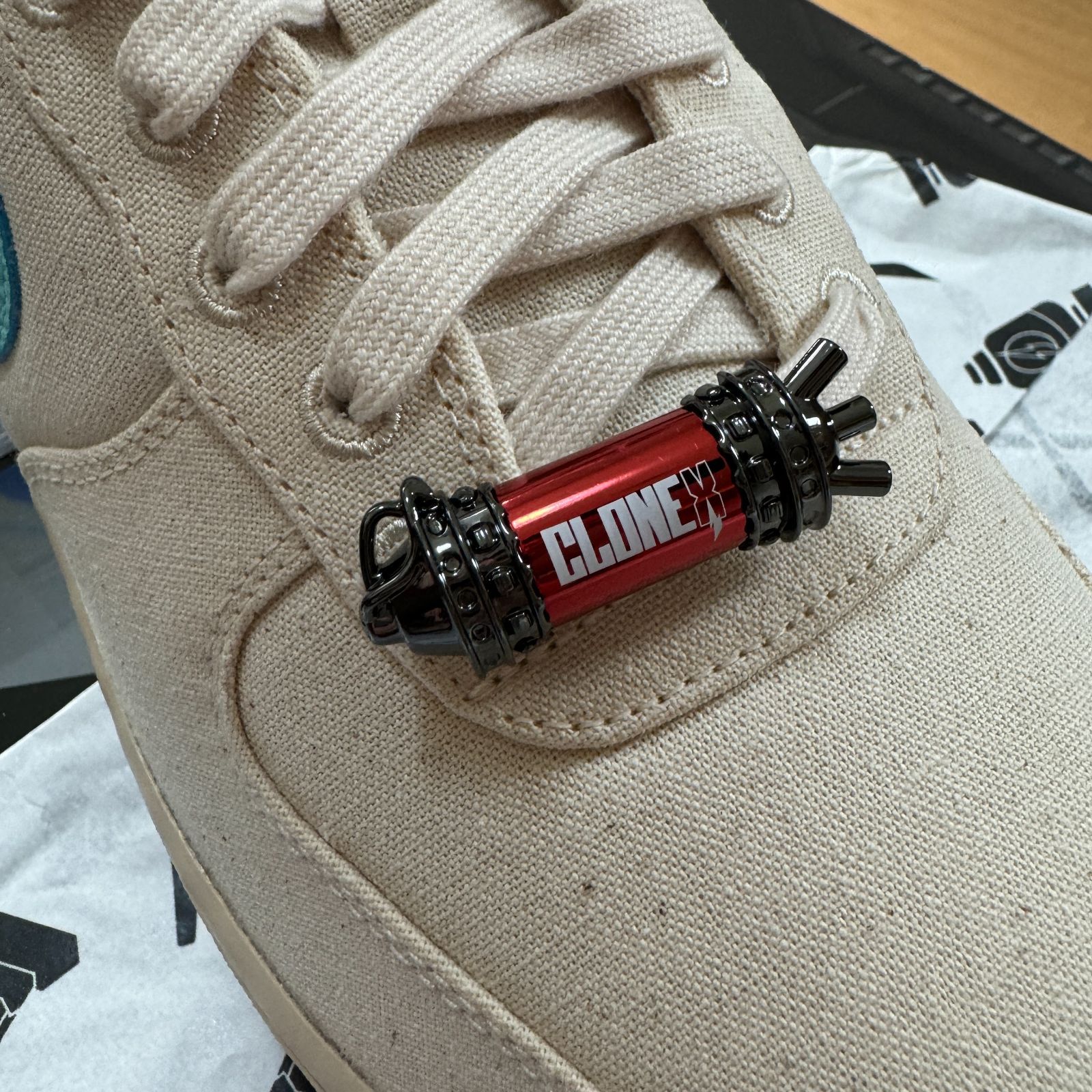 RTFKT x ナイキ エア フォース 1 (Nike Air Force 1) Human 27.0cm 