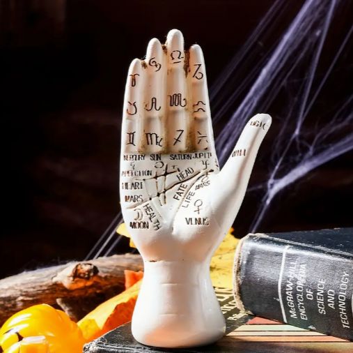 手の置物 手相占い 星座 飾り オブジェ おしゃれインテリア ビンテージ