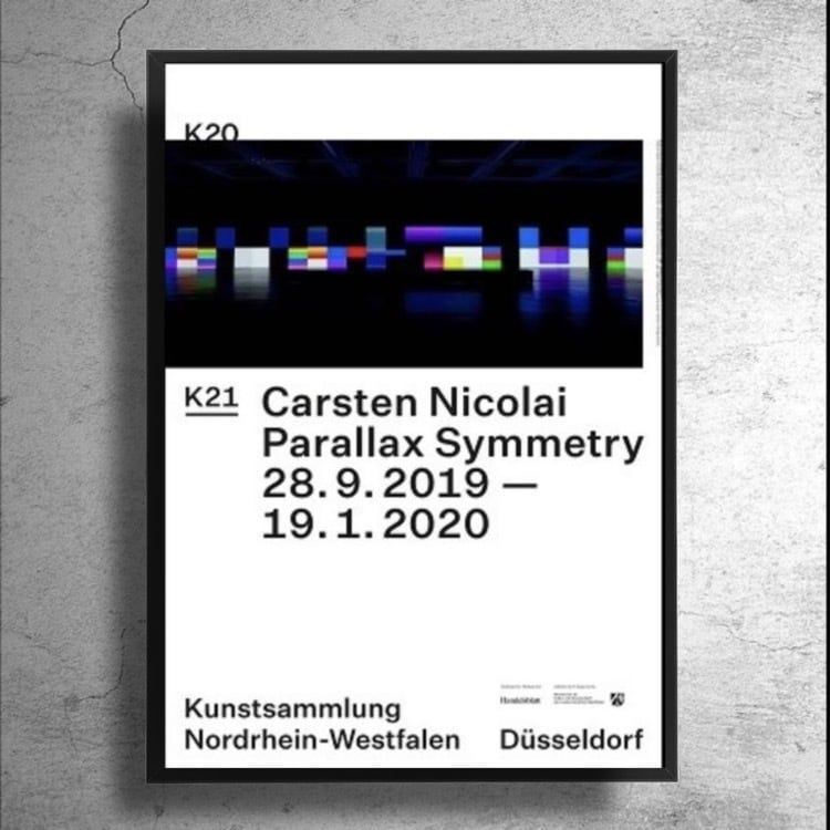 ドイツ限定！現代美術家・音楽家『カールステン・ニコライ』ポスター - メルカリ