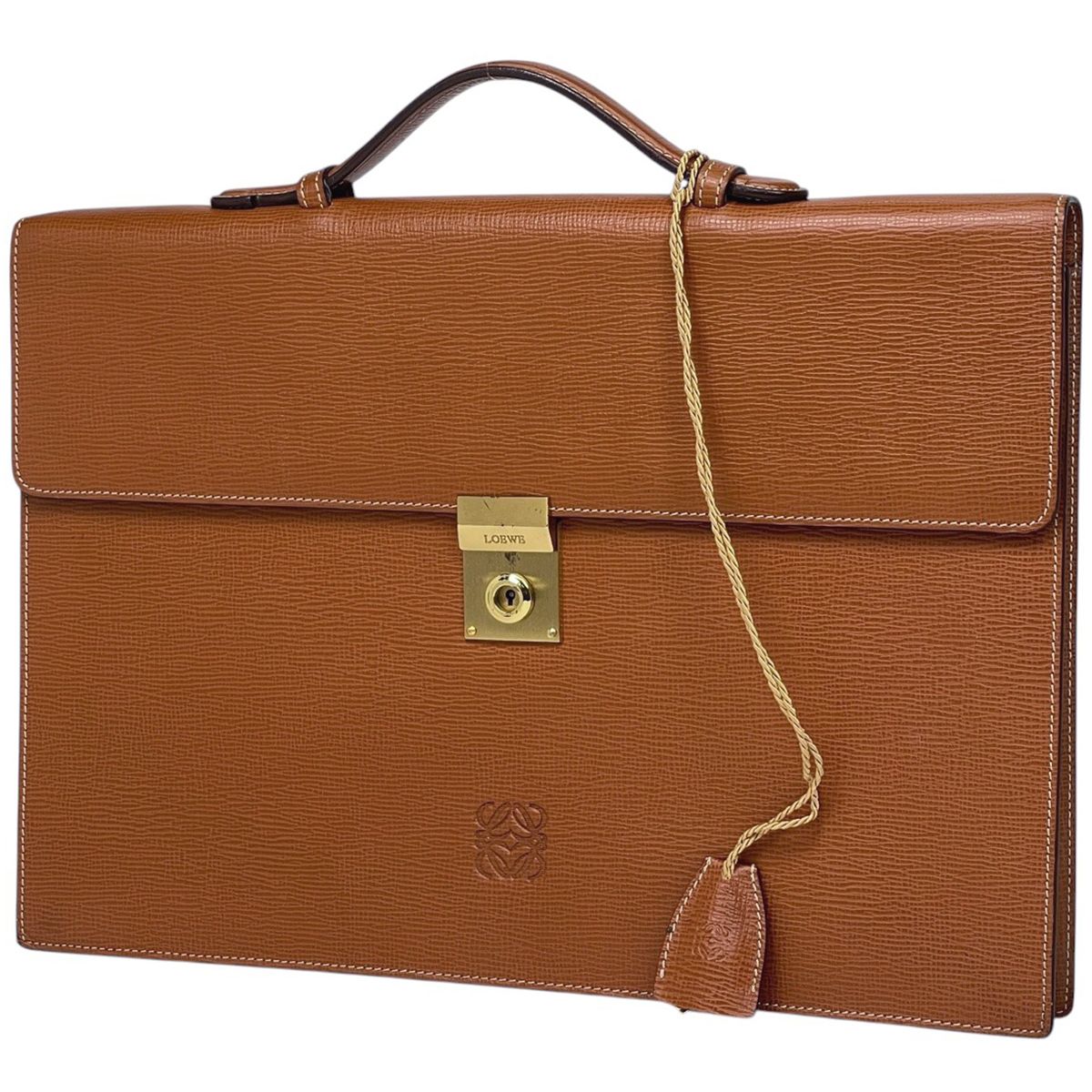 ロエベ LOEWE アナグラム ビジネスバッグ ブリーフケース ビジネス