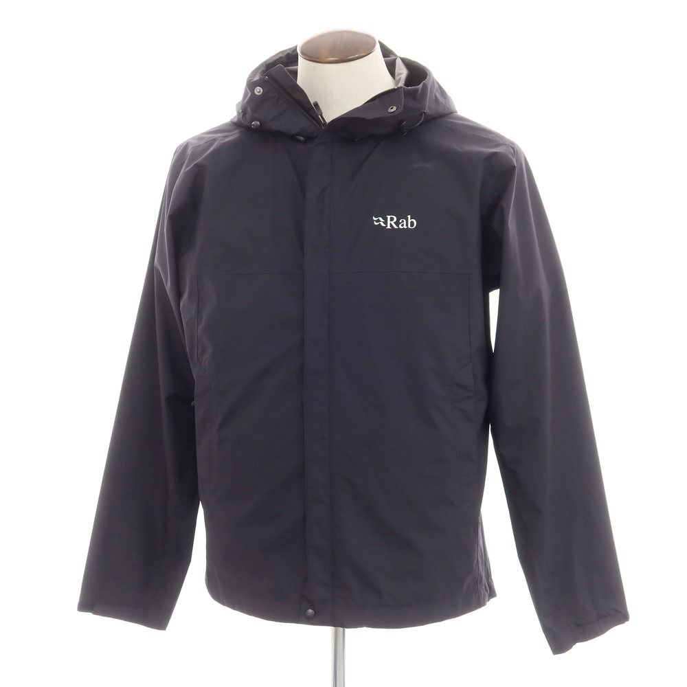【中古】ラブ Rab ポリエステル ジップアップ マウンテンパーカー ブラック【サイズXL】【メンズ】