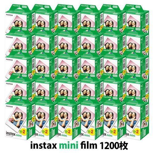 スタイリッシュシンプル instax mini チェキ フィルム 2P ×60個（1200