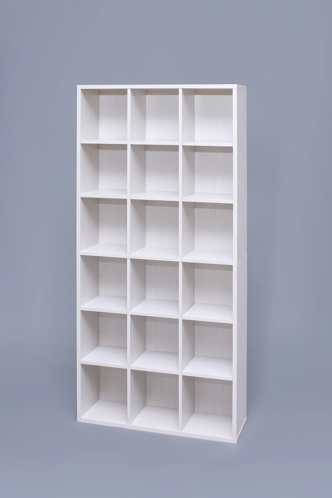 最も安い アイリスオーヤマ ブックシェルフ マガジンラック 3列タイプ