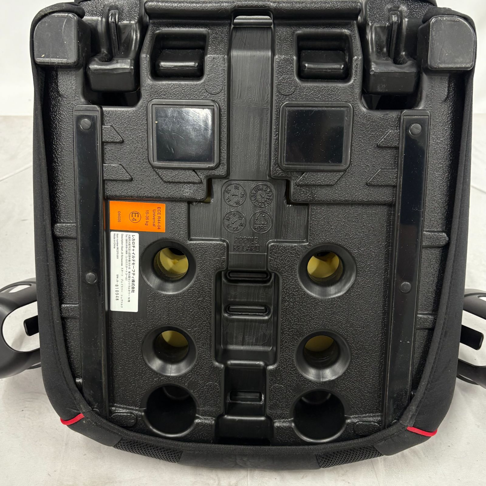 美品 RECARO start J3 Schwarzes ジュニアシート ホルダ RECARO start J3 Schwarzes ジュニアシート ホルダ RECARO Start J3