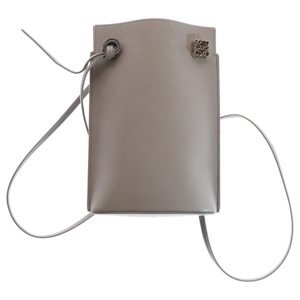 即納♪LOEWE ショルダーバッグ ダイスポケット ロゴ C630R12X01 LOEWE ロエベ C630R12X01 ダイスポケット ショルダーバッグ ミニ