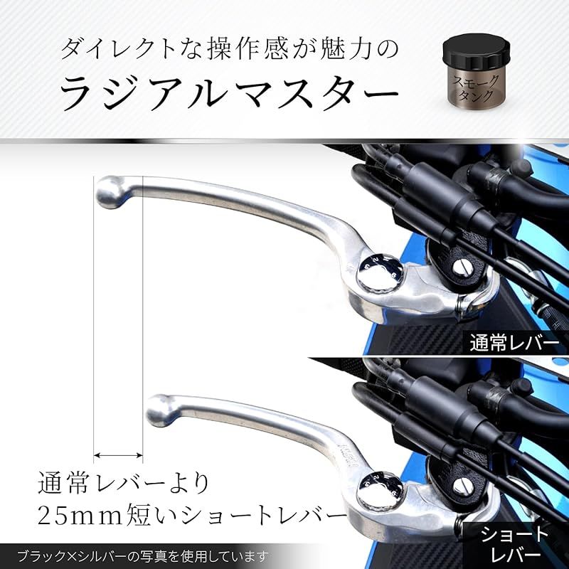 デイトナ(Daytona) マスターシリンダー バイク ブレーキ ラジアル 縦型