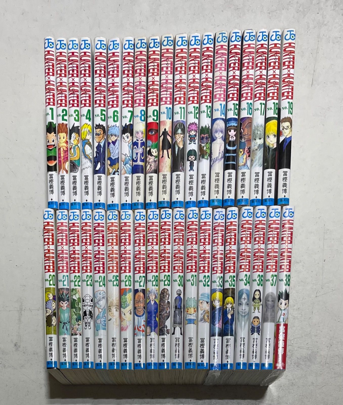 HUNTER×HUNTER ハンター×ハンター コミック 1～38巻セット 冨樫義博