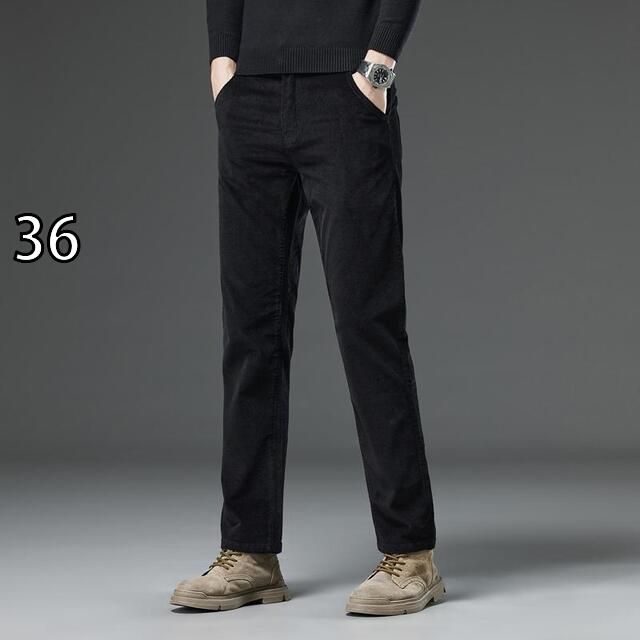 本物保証，爆買い [36 ]春 コーデ メンズ 用 服 シンプル ファッション オシャレ 大人 かっこいい 大きいサイズ ストリート 紳士服 コーデュロイ ストレート カジュアル パンツ その他