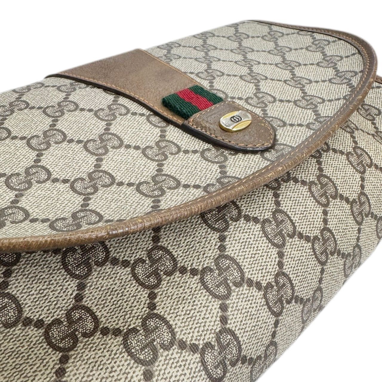 GUCCI グッチ クラッチバッグ GGスプリーム シェリーライン オールド