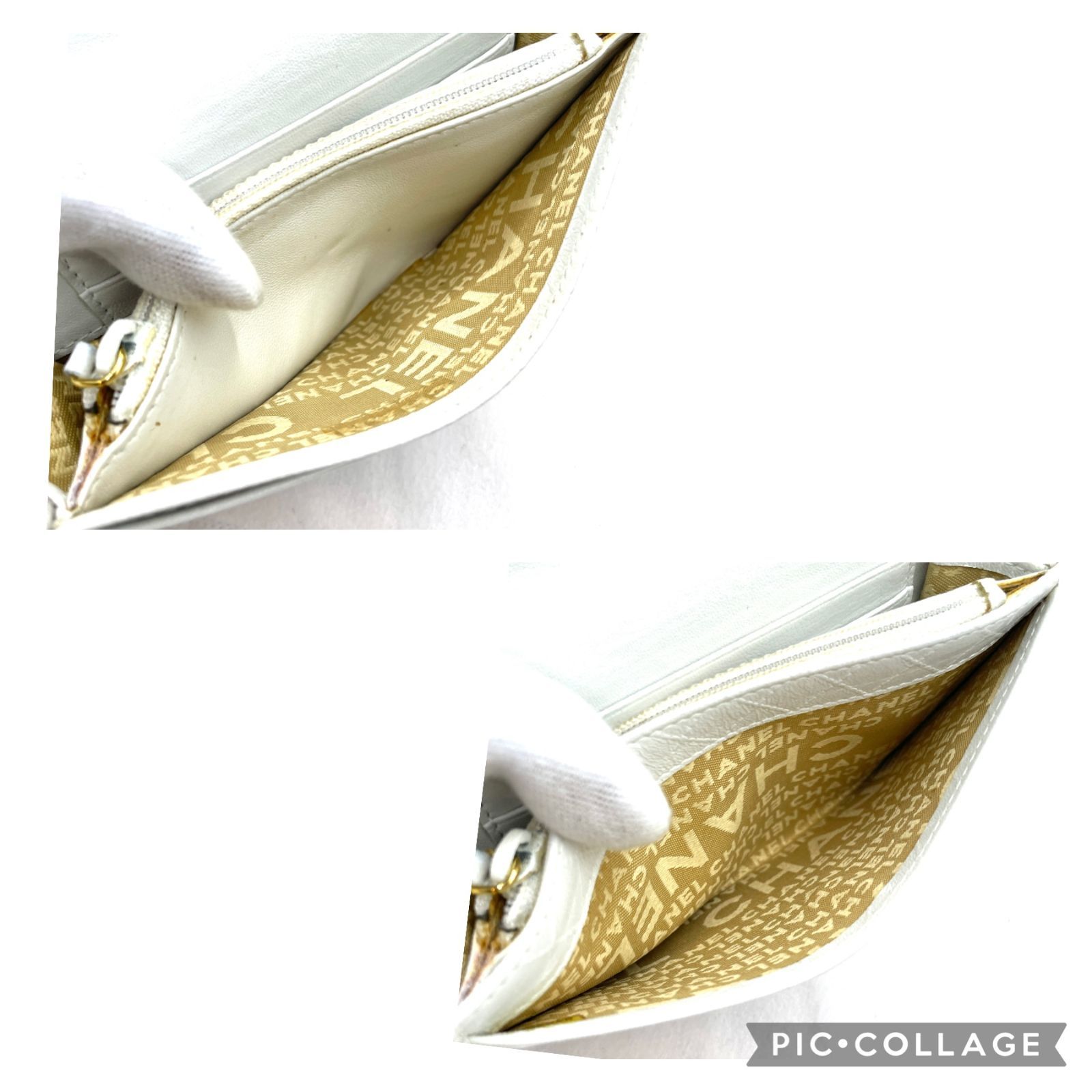 290】極美品 CHANEL/シャネル ビコローレ カメリア マトラッセ ホック 