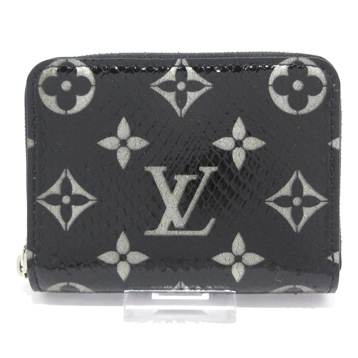 LOUIS VUITTON ルイヴィトン コインケース エキゾチックレザー ジッピーコインパース N97059 ノワール