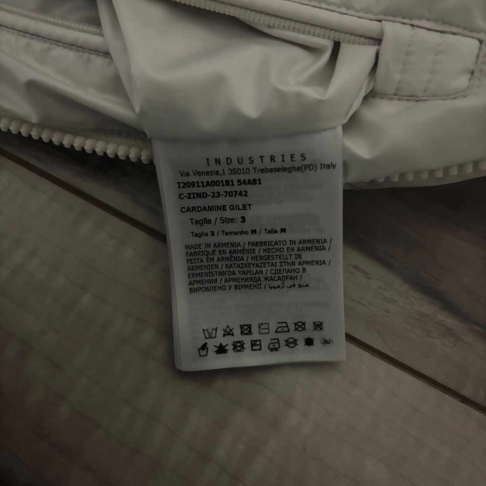 モンクレール☆カルダミン☆CARDAMINE☆ホワイト☆サイズ3☆2023〜24年