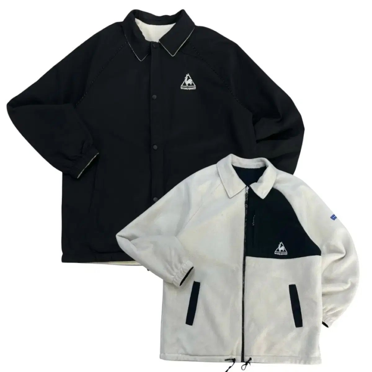 le coq sportif(ルコックスポルティフ) リバーシブル フリースジャケット xl