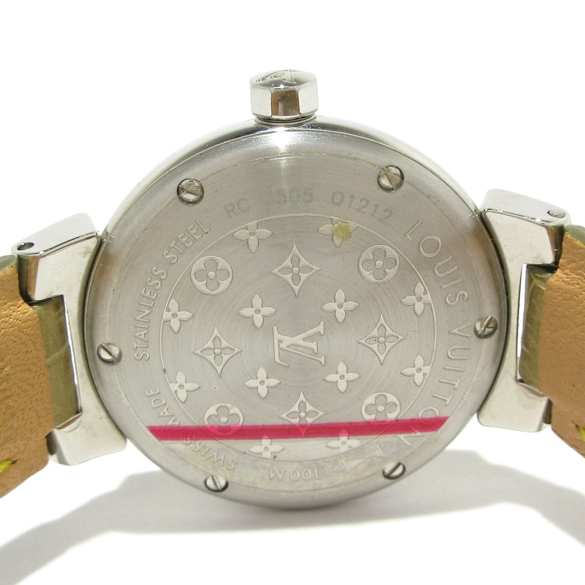 LOUIS VUITTON(ヴィトン) 腕時計 タンブール Q1212 レディース 革  