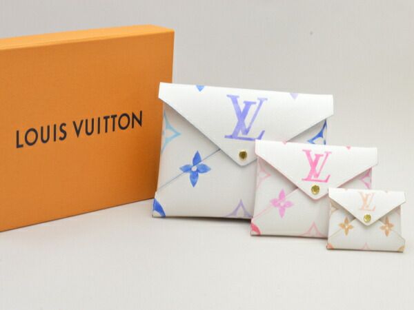 ルイヴィトン LOUIS VUITTON バイザプール モノグラム ジャイアント ポシェット キリガミ 白 M82387 レディース su_p e_u  F-YA830 - メルカリ