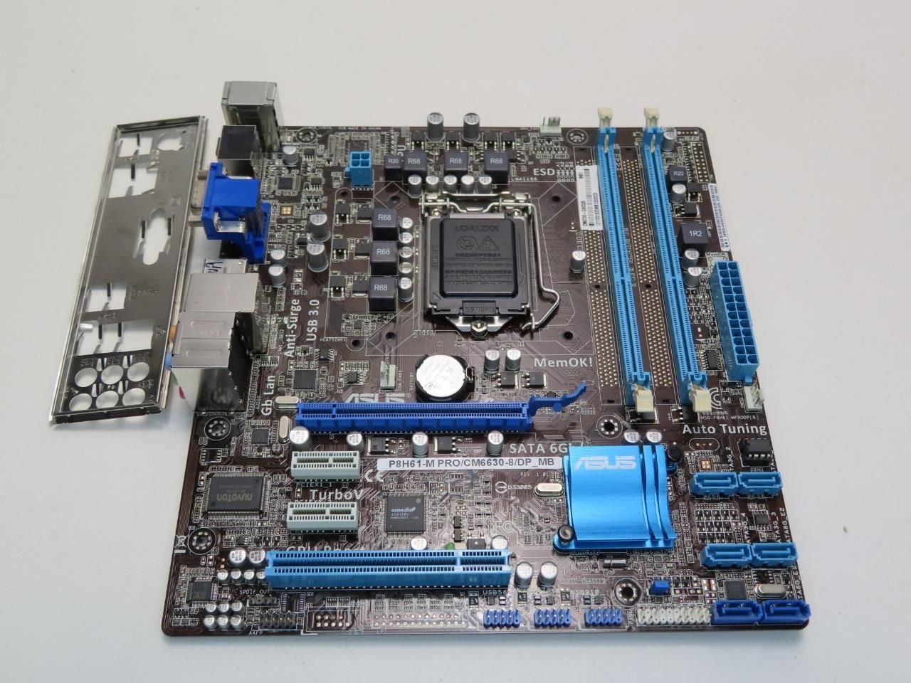 ASUS P8H61-M PRO|CM6630-8|DP_MB マザーボード LGA1155 ソケット