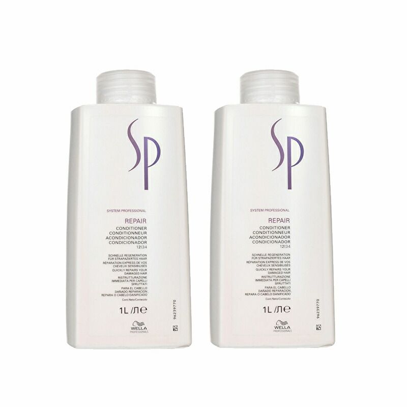 ウエラ システムプロフェッショナル リペア　シャンプー&コンディショナー 1L ウエラ システムプロフェッショナル リペア シャンプー