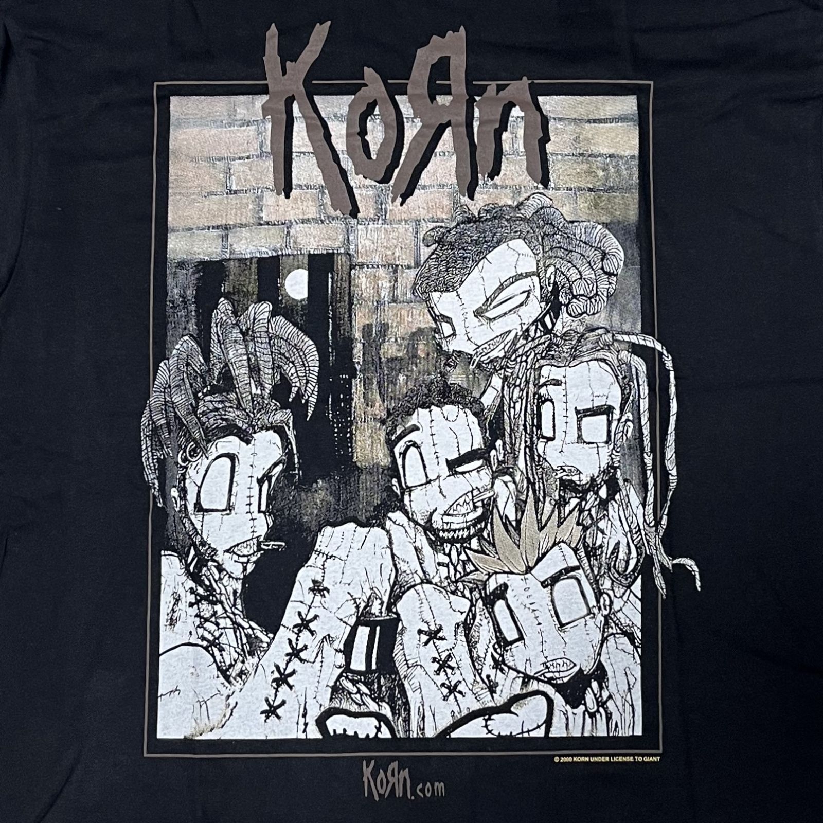 Korn / コーン Tシャツ sick ＆ twisted XL 黒 両面プリント - メルカリ