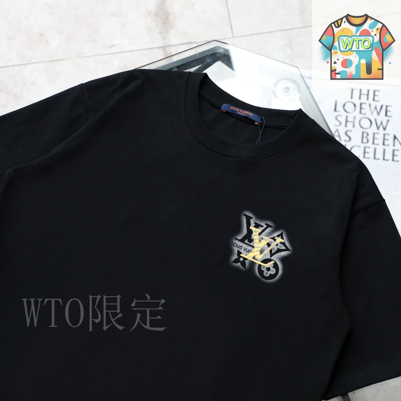 今日特価】Louis Vuitton Lv New Logo Print カジュアル T
