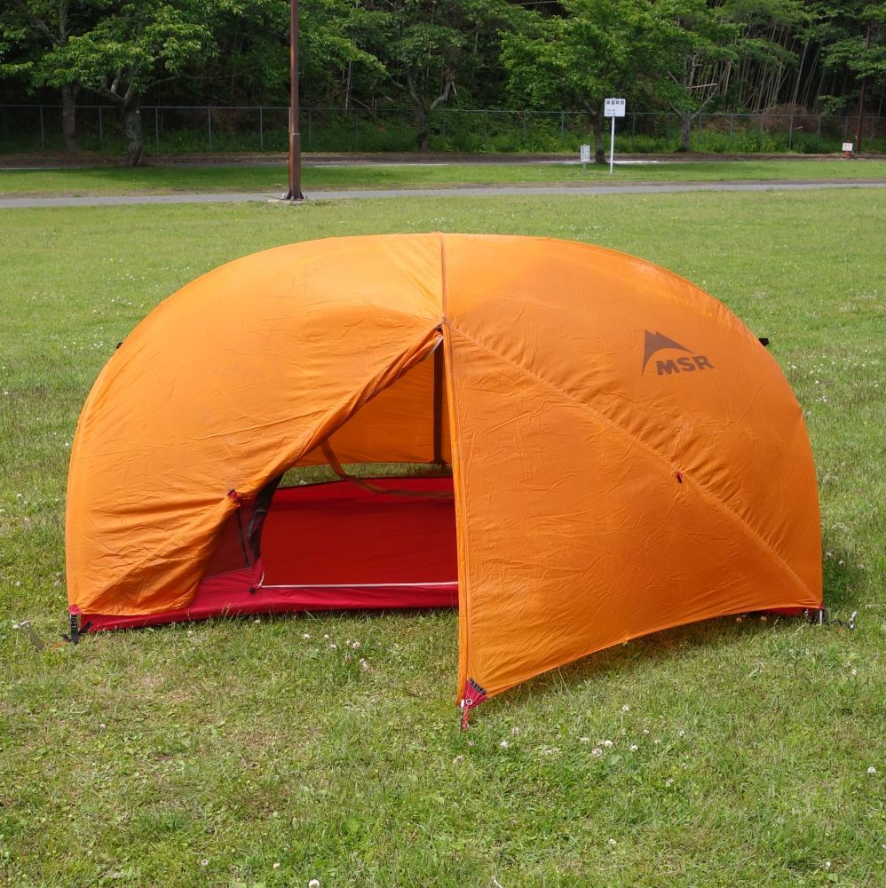 希少 エムエスアール MSR 初代 Hubba Hubba ハバハバ オレンジ 山岳 テント キャンプ アウトドア 希少 エムエスアール MSR 初代 Hubba Hubba ハバハバ オレンジ