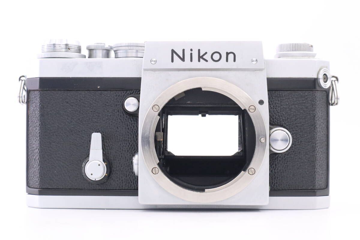 Nikon F 初期 ファインダーなし ニコン フィルムカメラ シルバー f10193