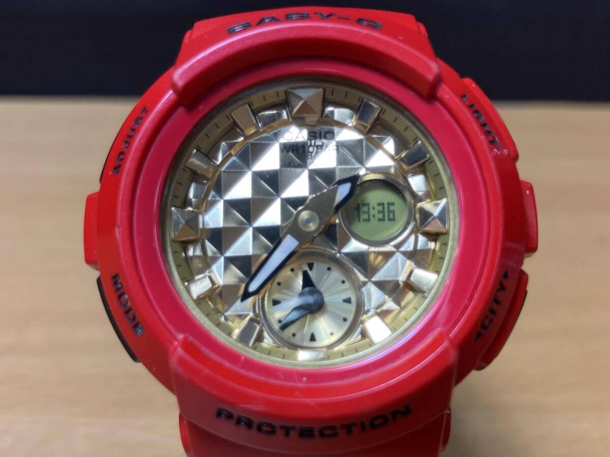 CASIO カシオ BABY-G BGA-195VLA Red/Gold 腕時計 Baby-G ベビーG 