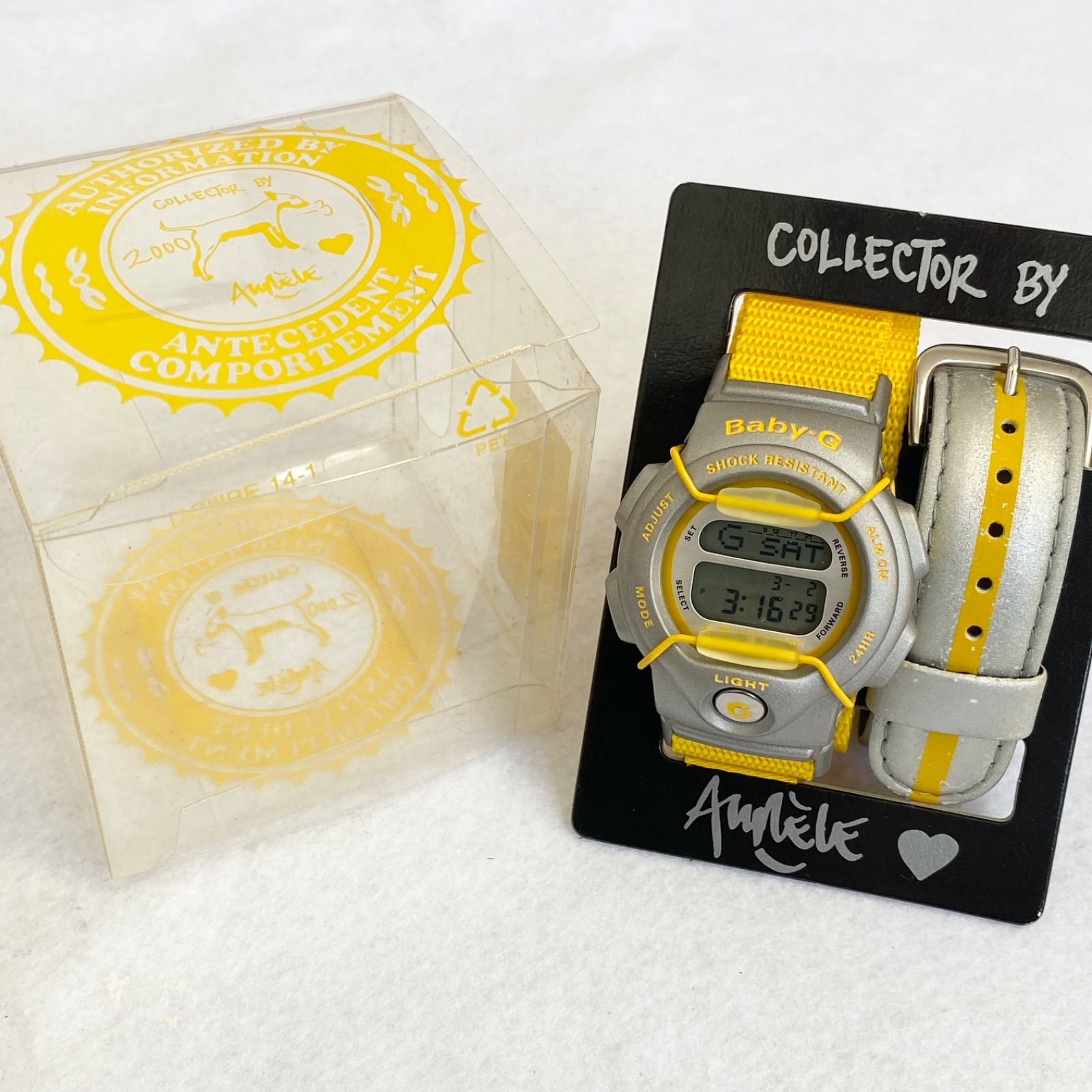 2点セット【新品電池】CASIO Baby-G ベビージー アニエスベーコラボ 