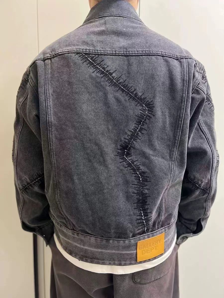 GALLERY DEPT. Distressed Denim Jacket