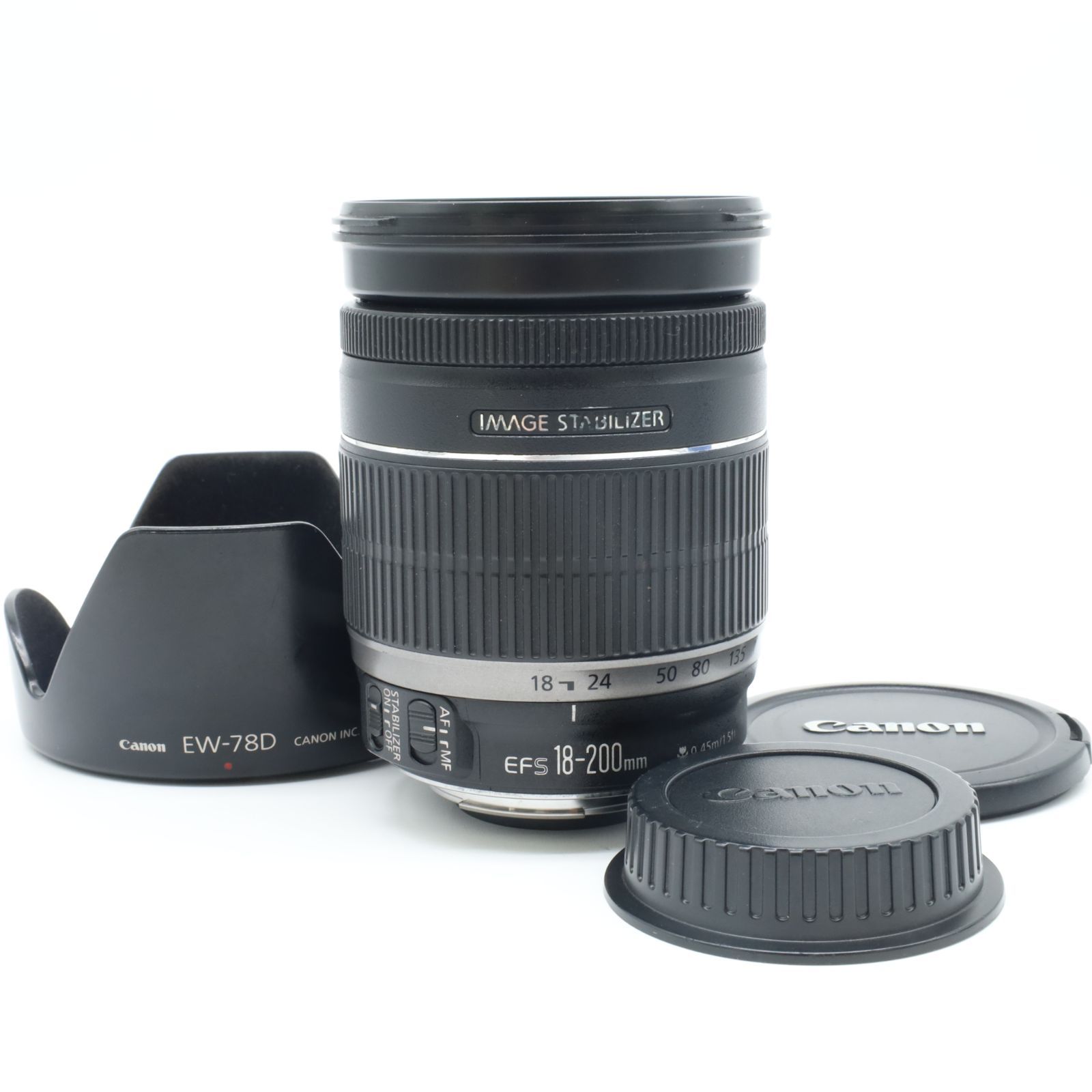 Canon EF-S18-200mm F3.5-5.6 IS APS-C対応 望遠ズームレンズ
