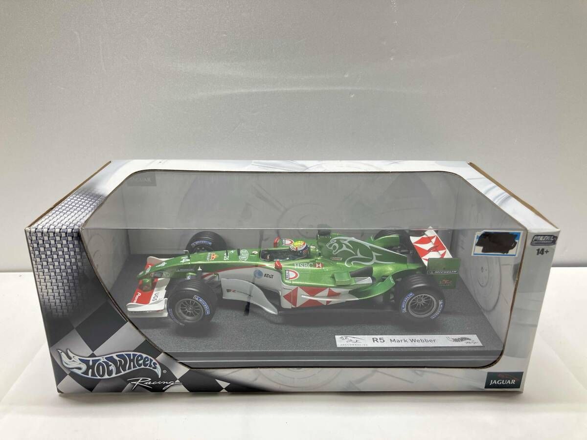 Hot Wheels Racing Jaguar Racing R5 Mark Webber 2004 Diecast 1 18