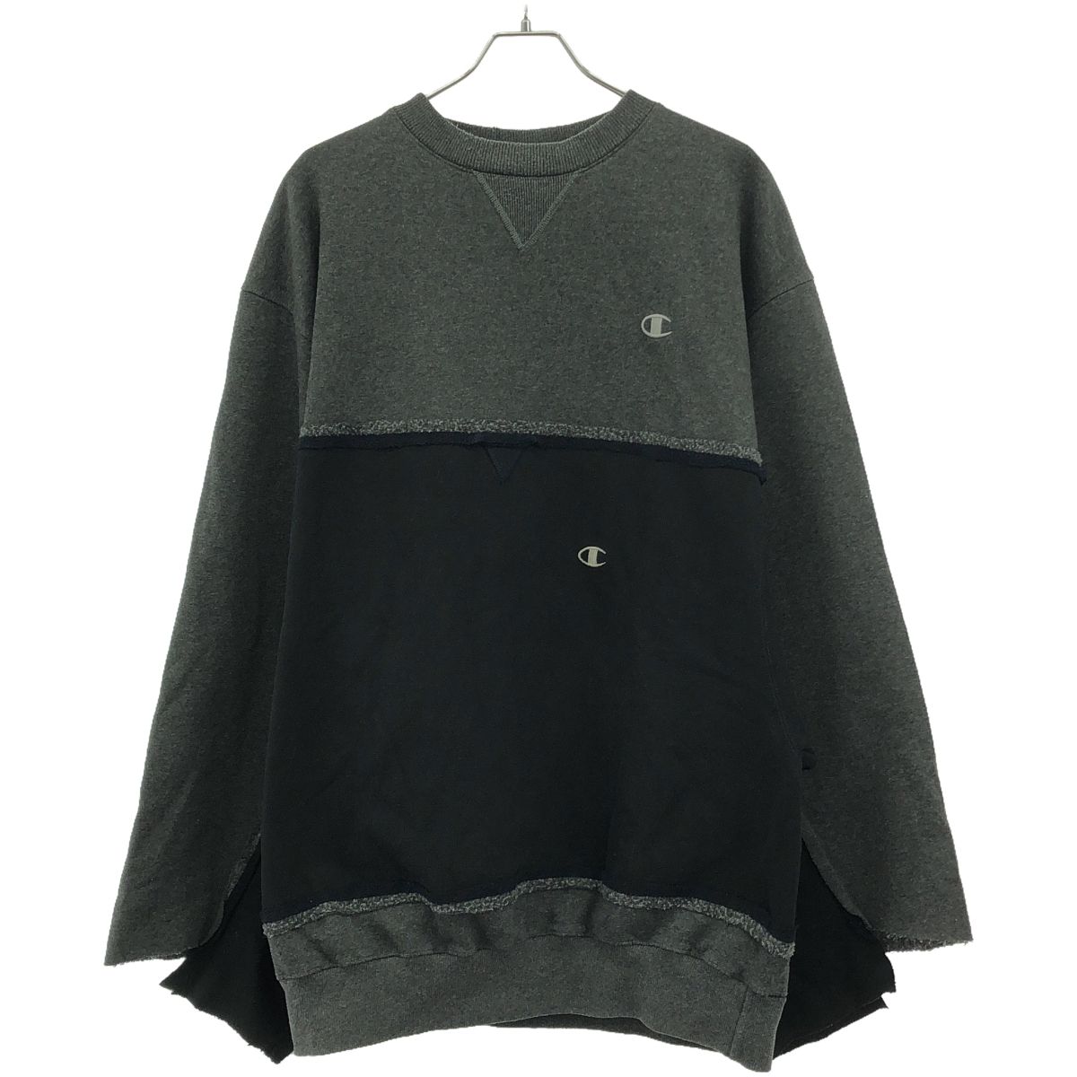 DISCOVERED ディスカバード 20AW NEWSED Champ Sweat リメイク 
