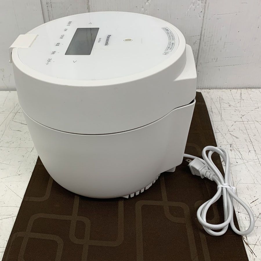Panasonic SR-R10A 炊飯器 ホワイト Panasonic パナソニック 圧力IHジャー炊飯器 5合炊き ホワイト
