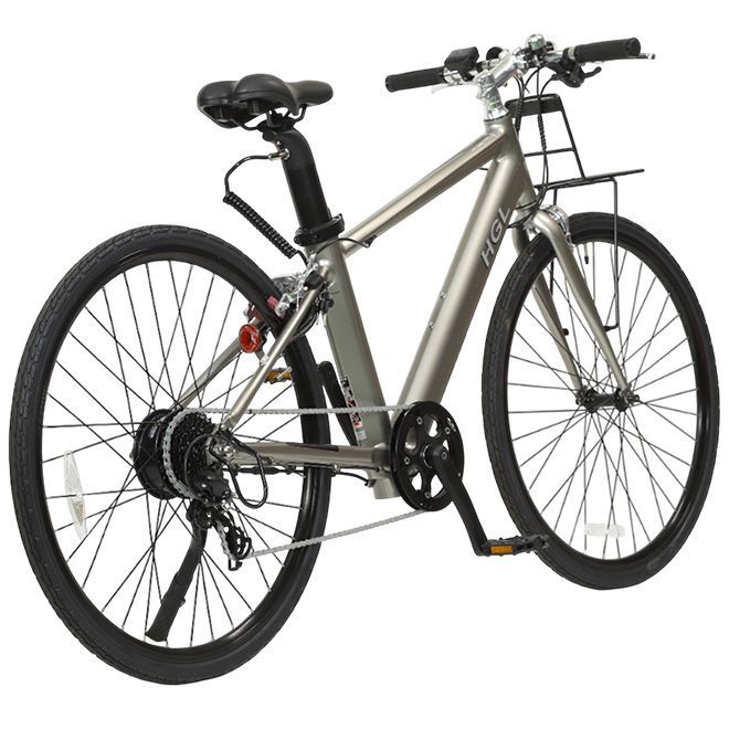 1都5県のみ発送】 電動アシスト自転車 クロスバイク 700x38C USB