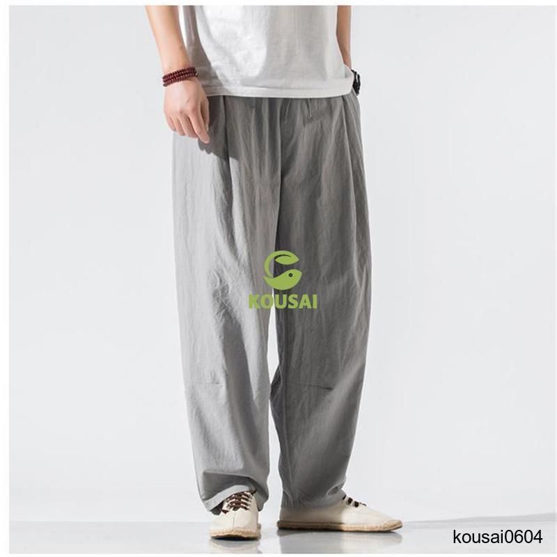 キムタク愛用【UNDERCOVER】アジャスト付き サルエルパンツ サルエルパンツ メンズ コーデ 綿 大きいサイズ カーゴパンツ