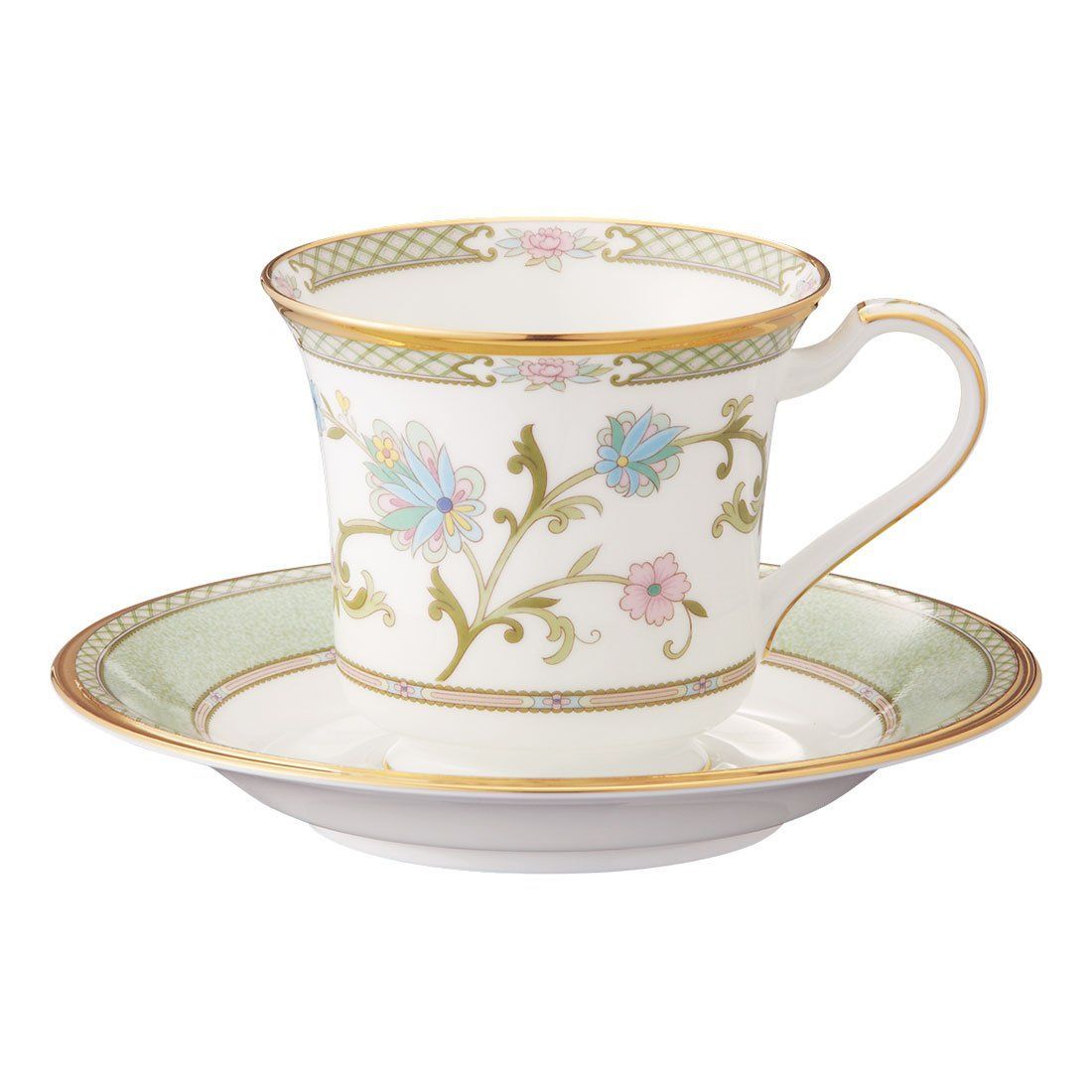 グリーン ボーンチャイナ ヨシノ 220cc ソーサー - Y59589|9983 カップ アメリカン ノリタケ Noritake