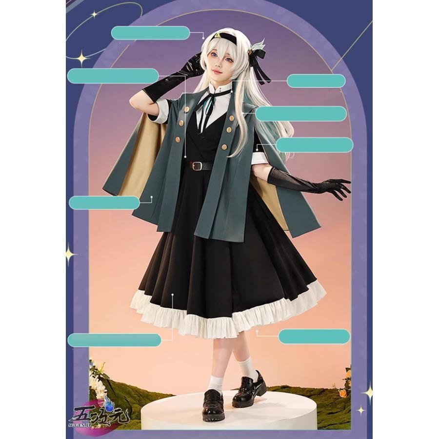 ハロウィン 三分妄想 崩壊スターレイル コスプレ ホタル ホタルとひと夏の約束 衣装 ウィッグ 追加可 BJ0930ML03 ハロウィン