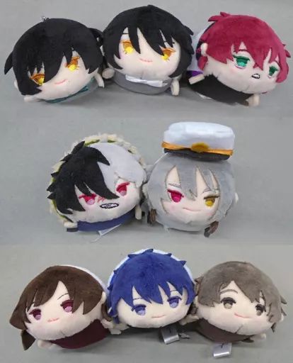 中古】ぬいぐるみマスコット・ぬいぐるみバッジ 全8種セット