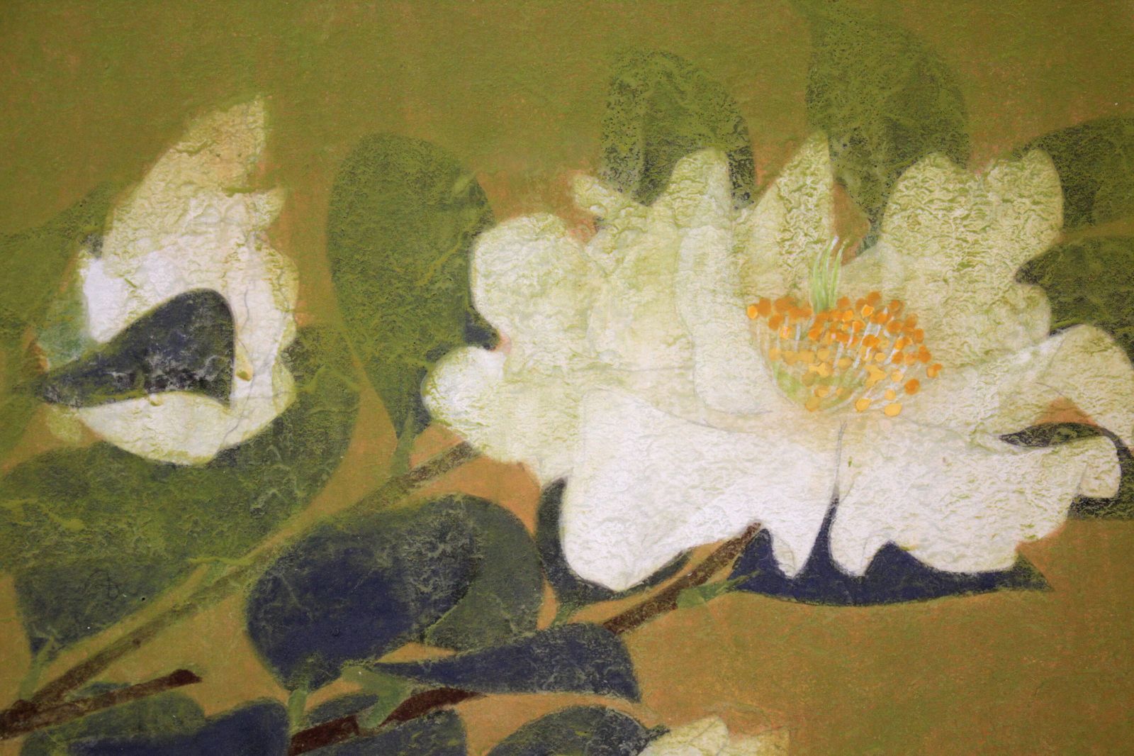 【別倉庫からの配送】 岩橋英遠 「山茶花」 日本画 絵画 - メルカリ 絵画+タペストリー